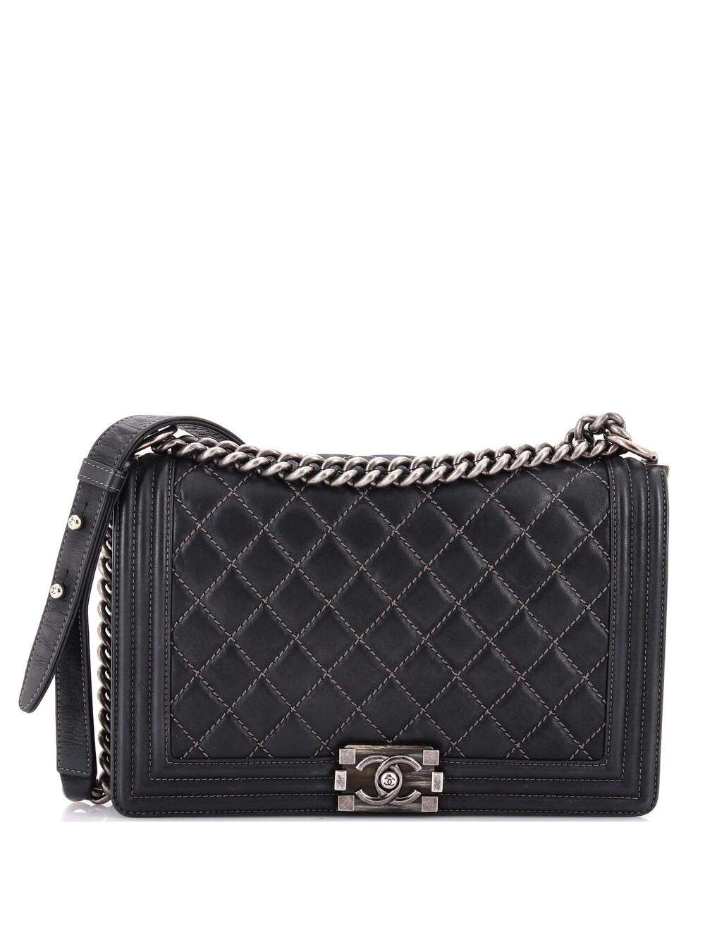 Chanel Boy Flap Bag Quilted Lambskin #246446C43B